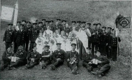 Gruppenbild Gründungsfest 1910